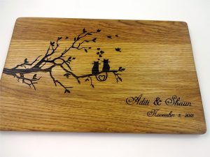 Personalized cutting board