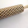 I LOVE YOU Embossing Rolling Pin