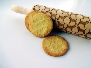 BEAGLES embossing rolling pin