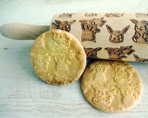 POKEMON PIKACHU embossing rolling pin