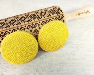 ETHNO RIBBON Rolling Pin