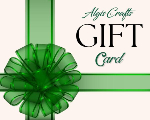 algiscrafts gift card