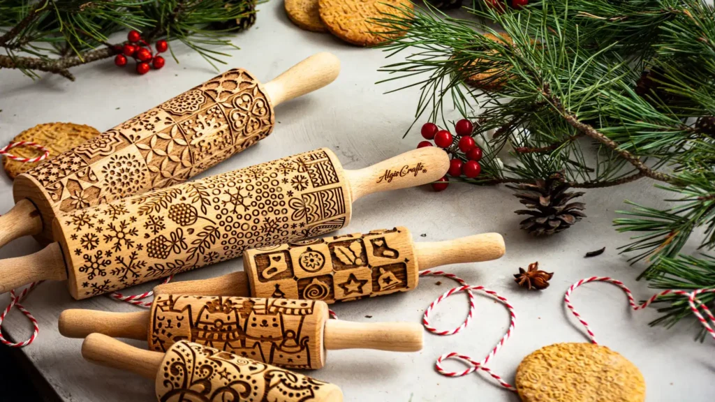 Embossed Rolling pin