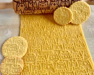 Christmas cats rolling pin algis crafts